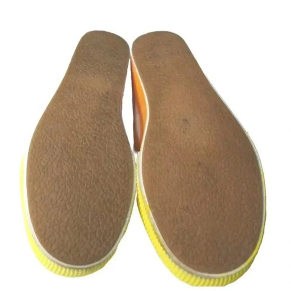 steve madden platform Multicolor fabric upper Lace Up White Shoes Size 7M Women - Picture 10 of 10